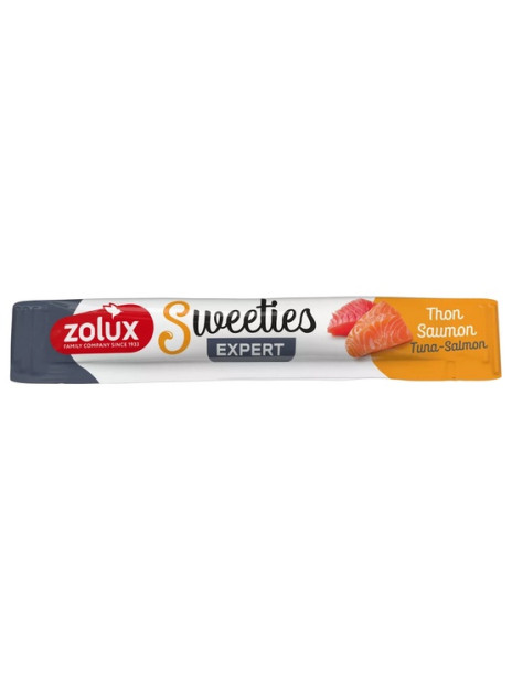 Zolux Sweeties Kremowy przysmak dla kota - tuńczyk i łosoś 14g
