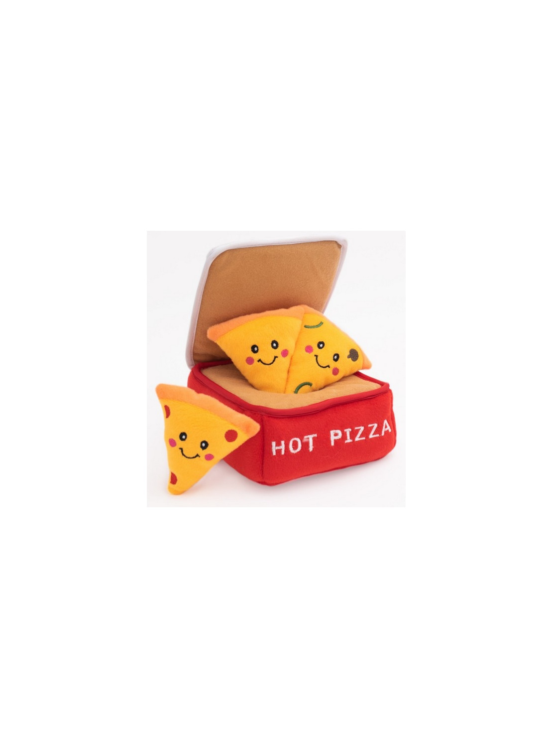 ZippyPaws Pluszowa norka dla psa Pudełko Pizzy [ZP1045]