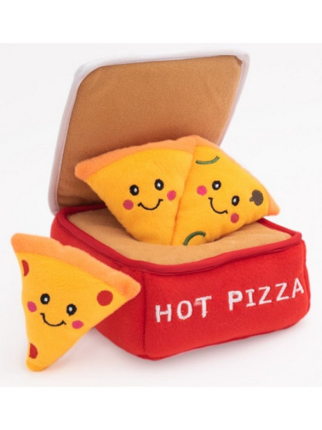 ZippyPaws Pluszowa norka dla psa Pudełko Pizzy [ZP1045]