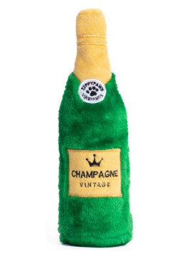 ZippyPaws Pluszowa trzaskająca butelka Champagne [ZP924]