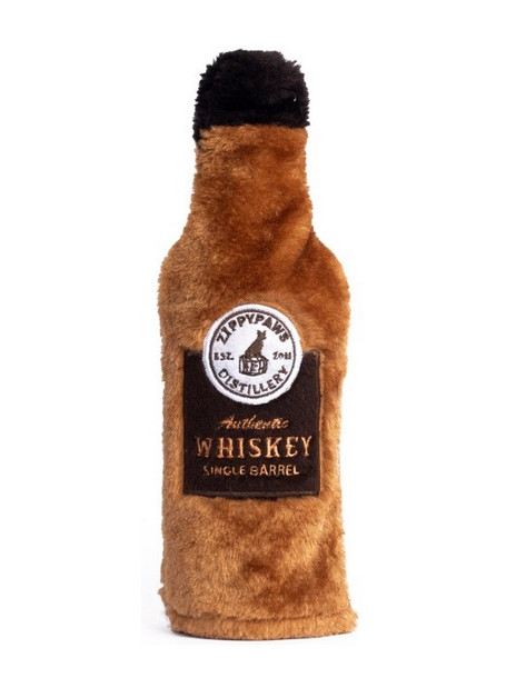 ZippyPaws Pluszowa trzaskająca butelka Whiskey [ZP926]