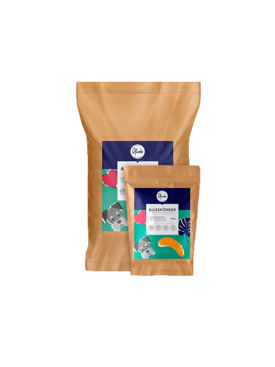 Ofrieda Pełnoporcjowa sucha karma z owadów 5kg