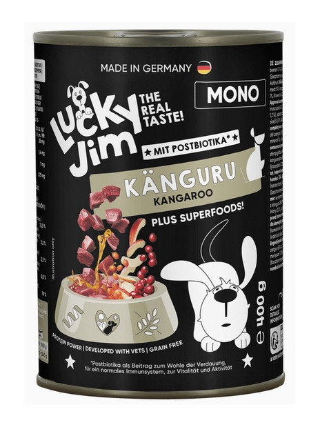 Lucky Jim Mono Adult Kangur puszka 400g