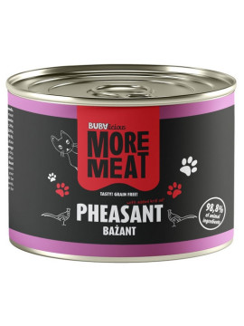 BUBAlicious Kot More Meat Mono bażant puszka 185g