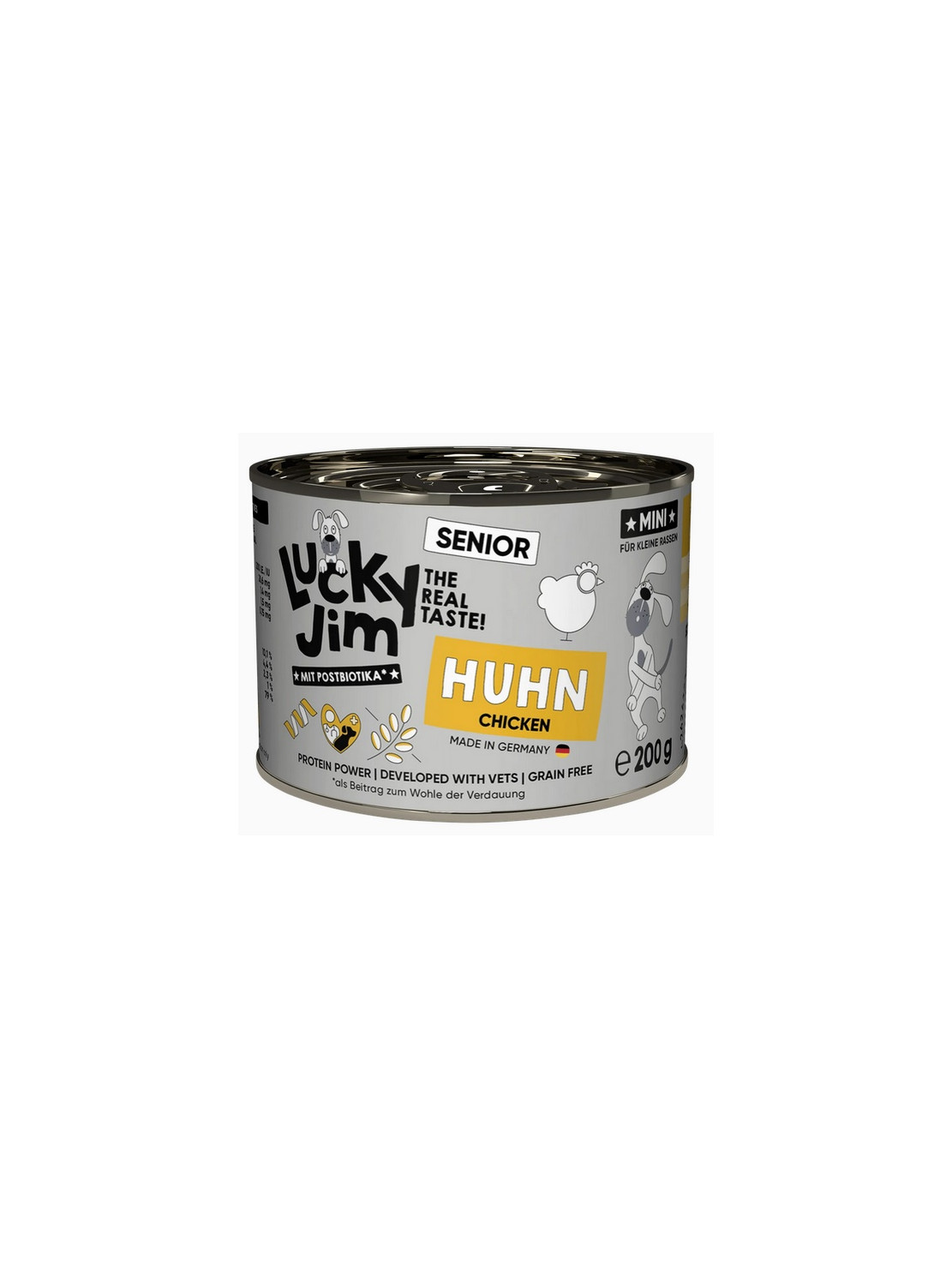 Lucky Jim Classic Mini Senior Kurczak puszka 200g