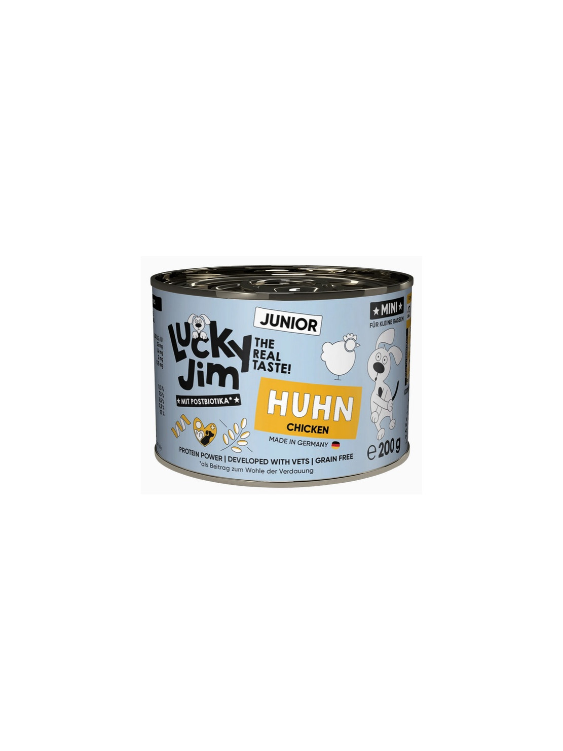 Lucky Jim Classic Mini Junior Kurczak puszka 200g
