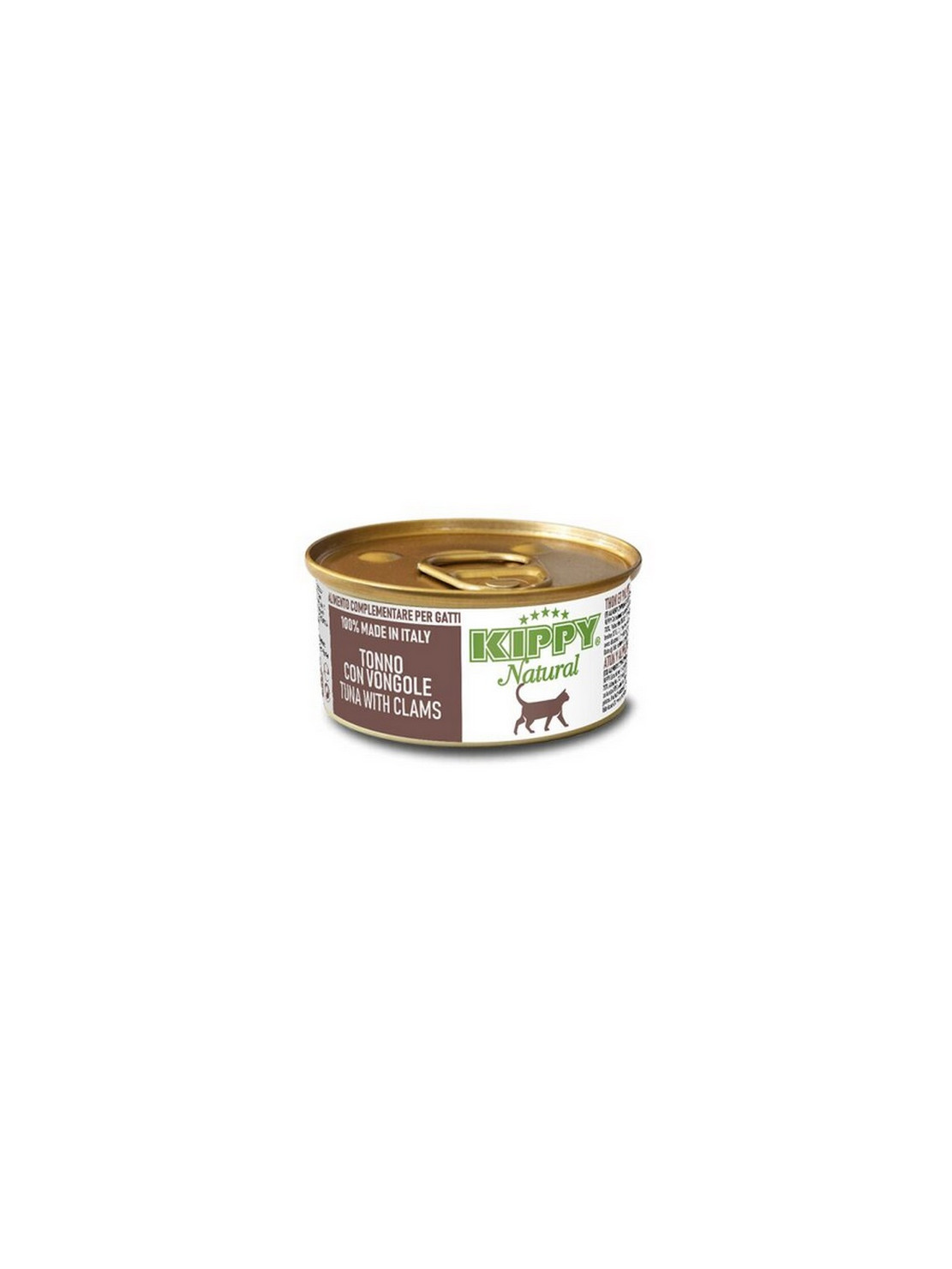 Kippy Natural Tuna & Clams - tuńczyk i małże puszka 70g