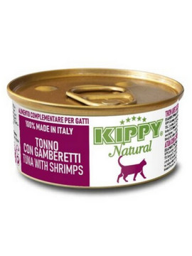 Kippy Natural Tuna & Shrimps - tuńczyk i krewetki puszka 70g