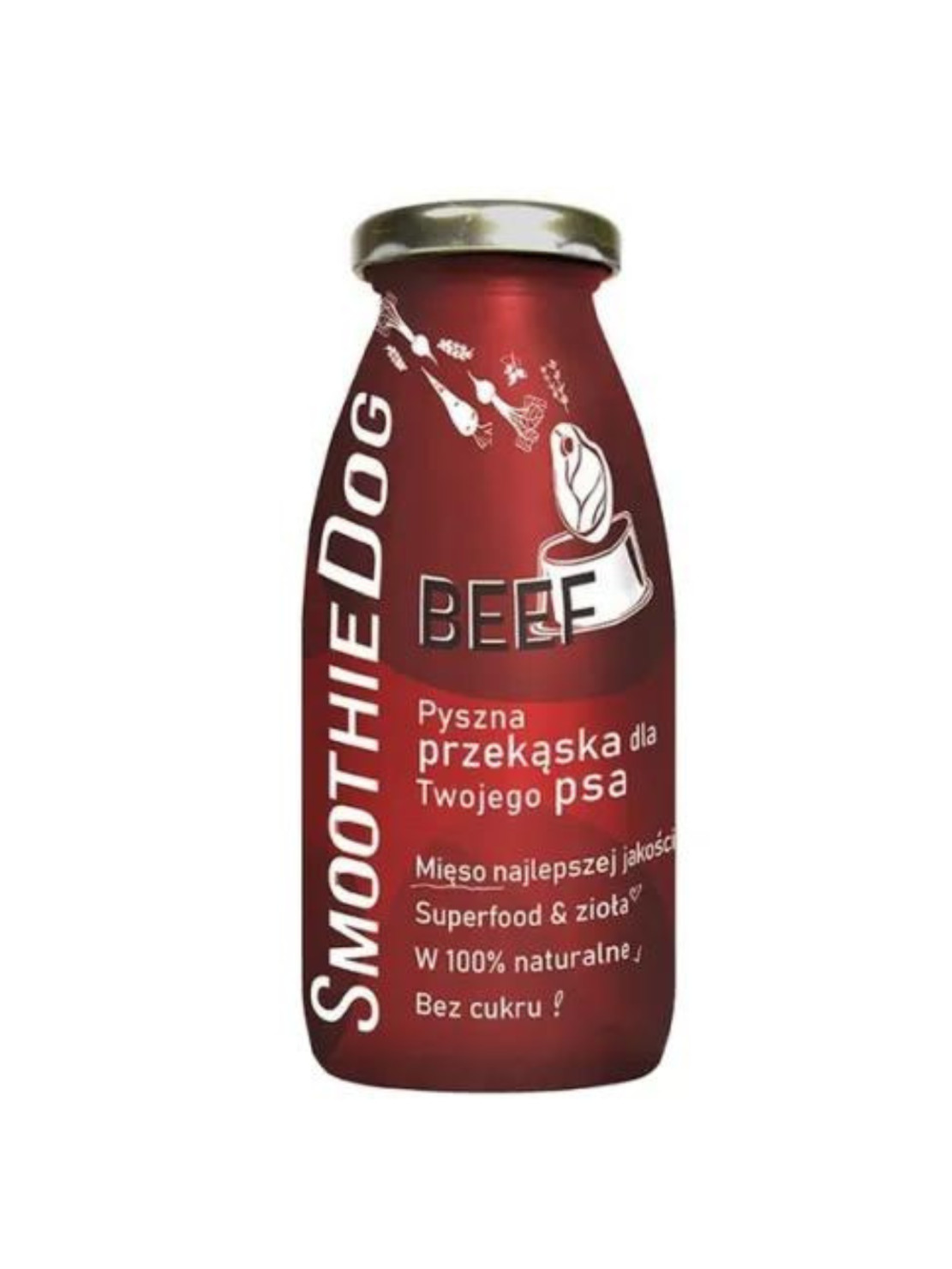 SmoothieDog karma dla psa w płynie Wołowina 250ml