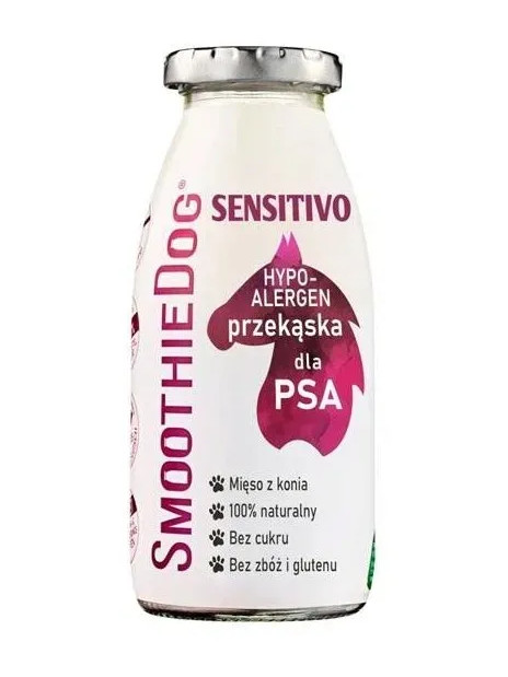 SmoothieDog karma dla psa w płynie Sensitivo Konina 250ml