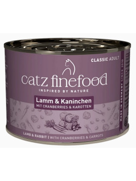 Catz Finefood Classic N.11 Jagnięcina i Królik puszka 200g