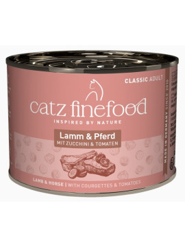 Catz Finefood Classic N.19 Jagnięcina i Konina puszka 200g