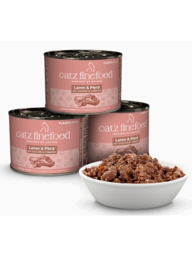 Catz Finefood Classic N.19 Jagnięcina i Konina puszka 200g