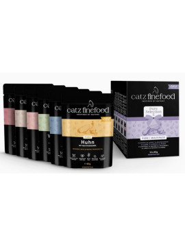 Catz Finefood Pure Selection (Purrrr Collection) II saszetki multipack 12x80/85g