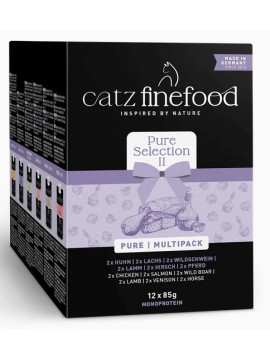 Catz Finefood Pure Selection (Purrrr Collection) II saszetki multipack 12x80/85g