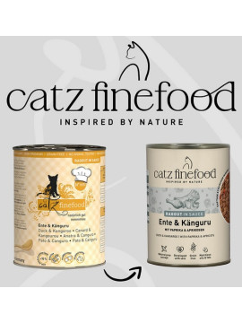 Catz Finefood Ragout N.607 Kaczka i Kangur puszka 380g
