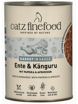 Catz Finefood Ragout N.607 Kaczka i Kangur puszka 380g