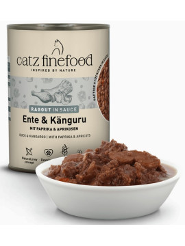 Catz Finefood Ragout N.607 Kaczka i Kangur puszka 380g