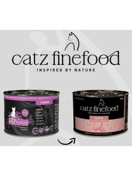 Catz Finefood Pure (Purrrr N.111) Jagnięcina puszka 200g