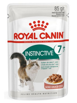 Royal Canin Instinctive +7 w sosie karma mokra dla kotów starszych, wybrednych saszetka 85g
