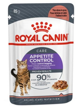 Royal Canin Appetite Control Care karma mokra w sosie dla kotów dorosłych, domagających się jedzenia saszetka 85g