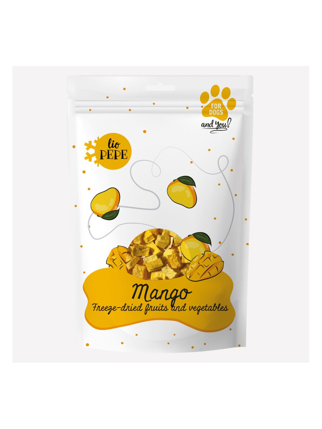 Przysmak dla psa i kota Lio PAKA ZWIERZAKA PEPE mango 20 g