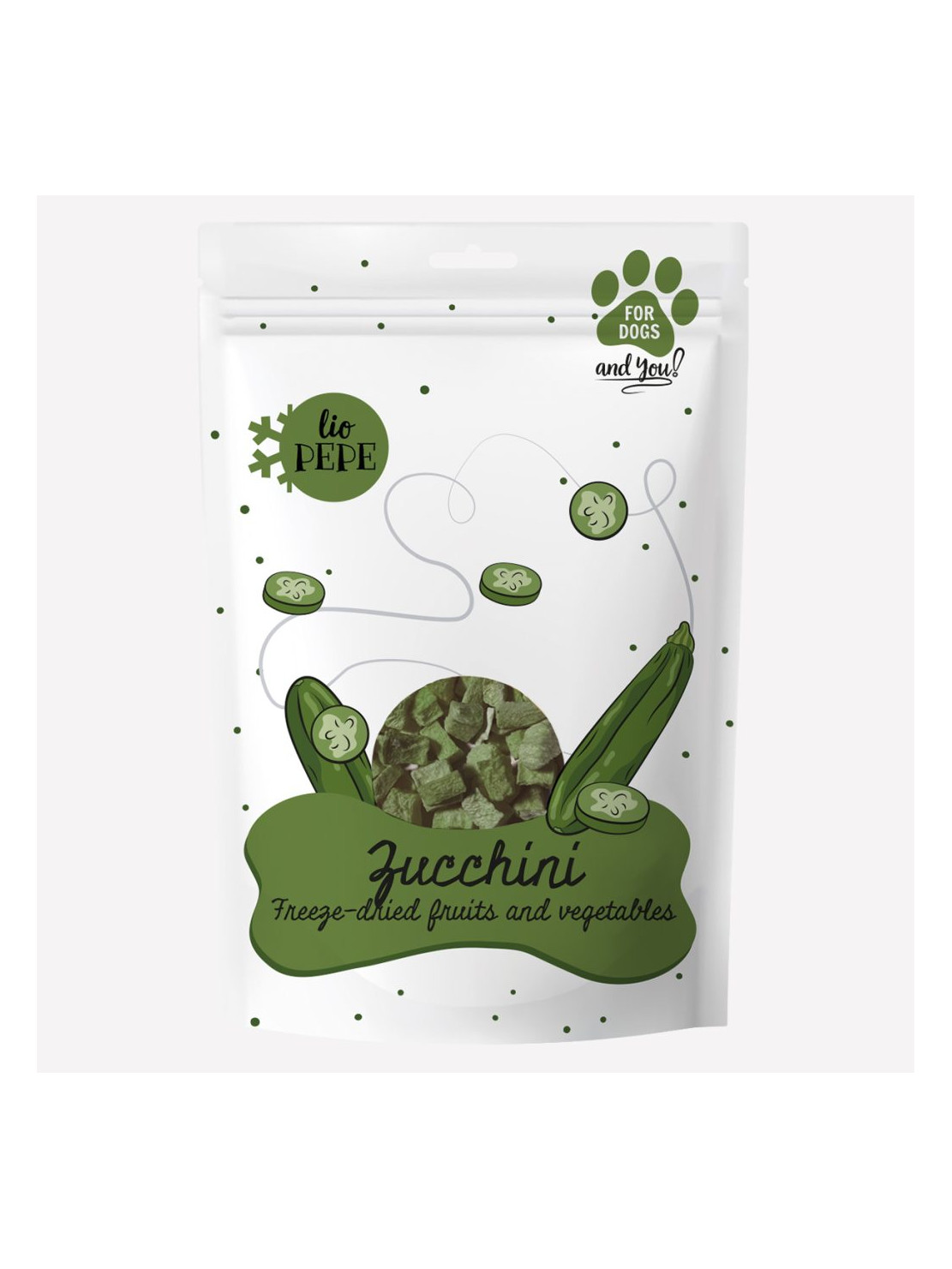 Przysmak dla psa i kota Lio PAKA ZWIERZAKA PEPE zucchini cukinia 20 g