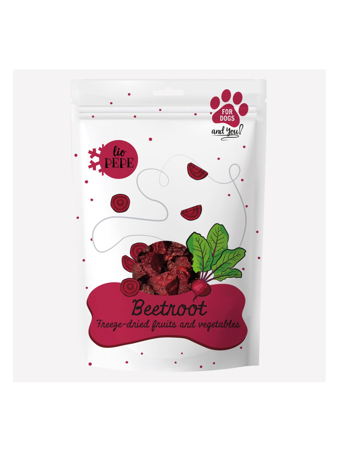 Przysmak dla psa i kota Lio PAKA ZWIERZAKA PEPE beetroot burak 25 g