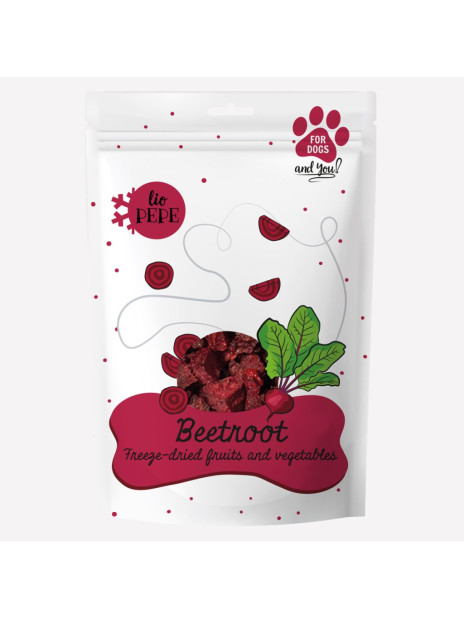 Przysmak dla psa i kota Lio PAKA ZWIERZAKA PEPE beetroot burak 25 g