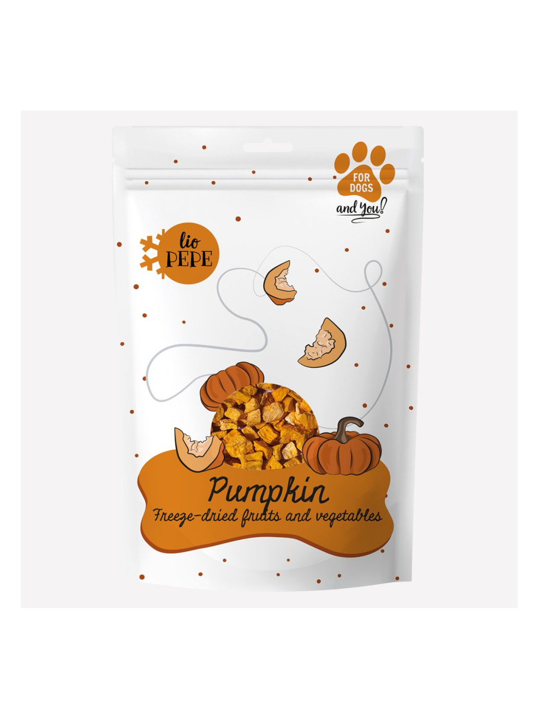 Przysmak dla psa i kota Lio PAKA ZWIERZAKA PEPE pumpkin dynia 20 g
