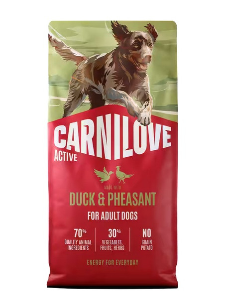 Carnilove Dog Active Duck & Pheasant Adult - kaczka i bażant 1,5kg