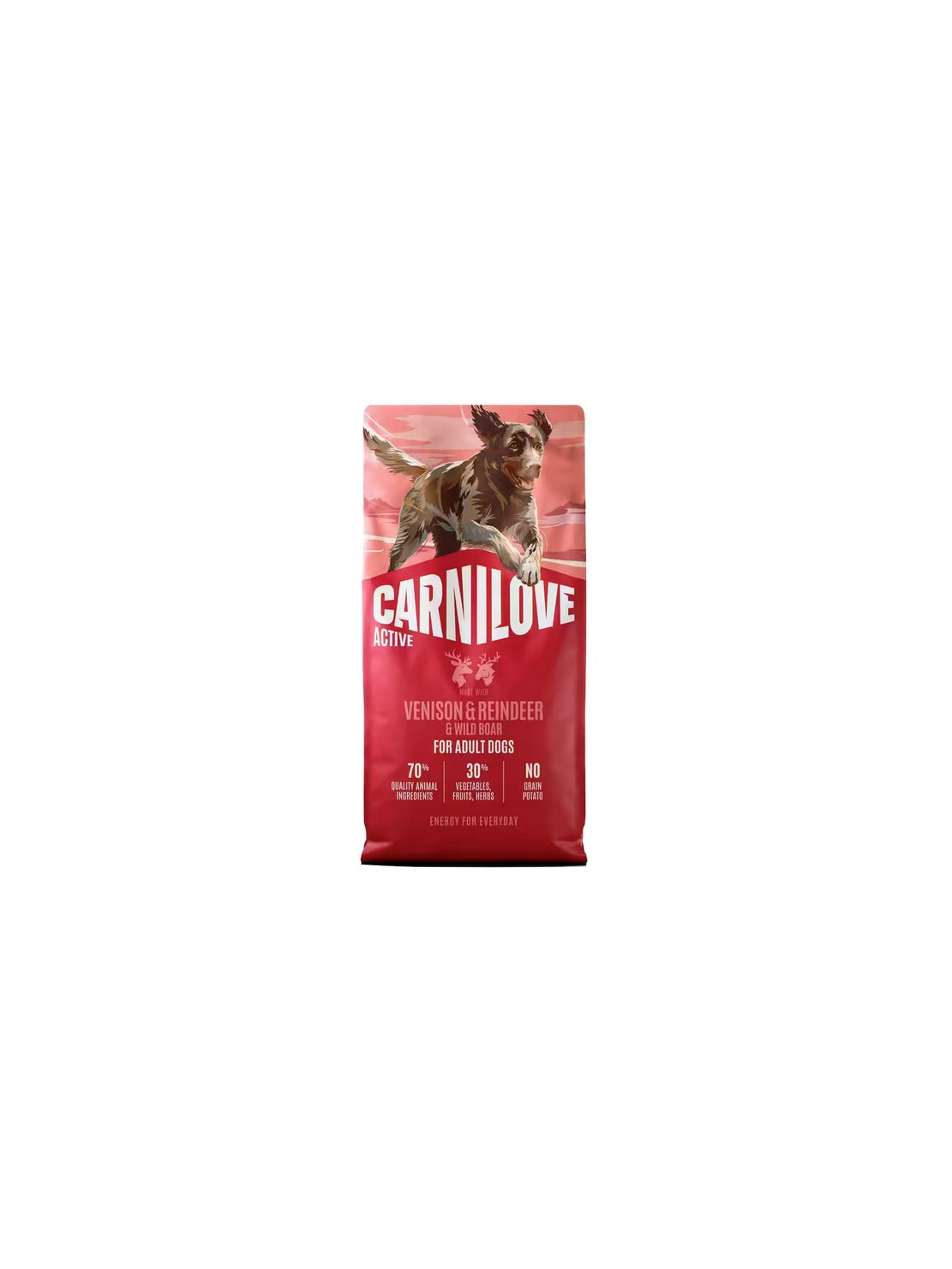 Carnilove Dog Active Venison & Reindeer Adult - dziczyzna i renifer 1,5kg