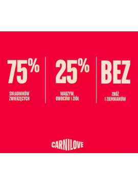 Carnilove Cat Active Salmon & Turkey Large - łosoś i indyk 400g
