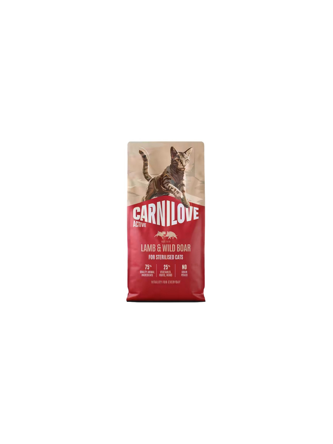 Carnilove Cat Active Lamb & Wild Boar Sterilised - jagnięcina i dzik 400g