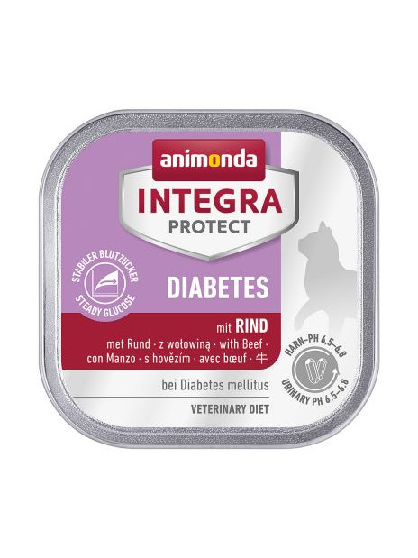 Mokra karma Animonda Integra Protect Adult Diabetes z wołowiną 100g