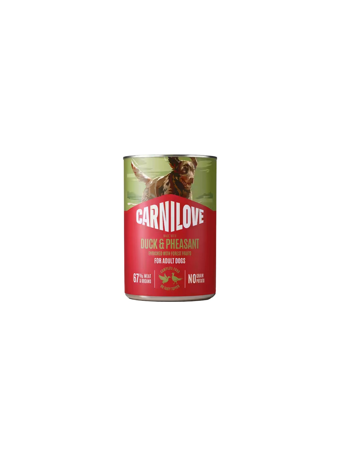 Carnilove Dog Duck & Pheasant Adult - kaczka i bażant puszka 400g