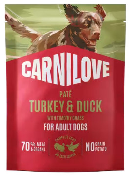 Carnilove Dog Turkey & Duck - indyk i kaczka saszetka 300g
