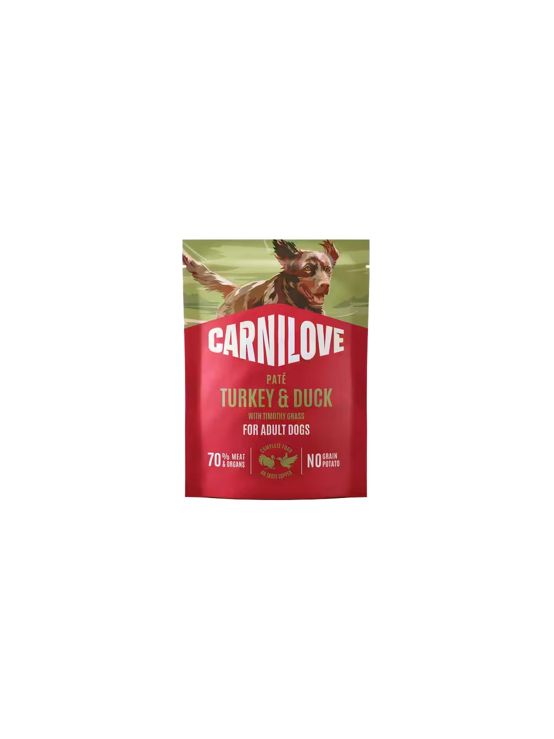 Carnilove Dog Turkey & Duck - indyk i kaczka saszetka 300g