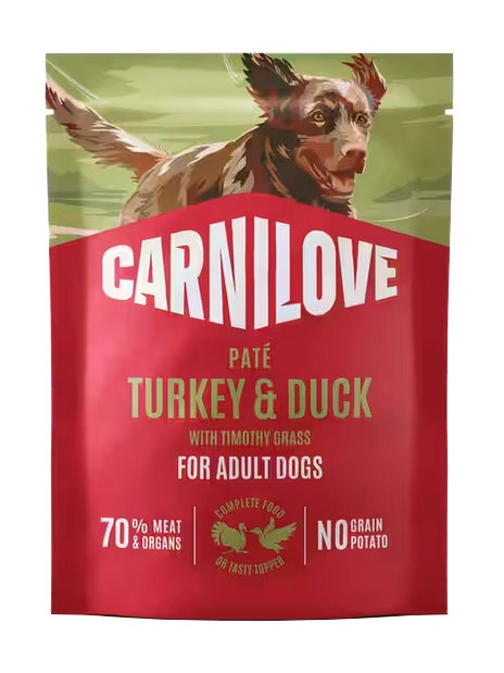 Carnilove Dog Turkey & Duck - indyk i kaczka saszetka 300g