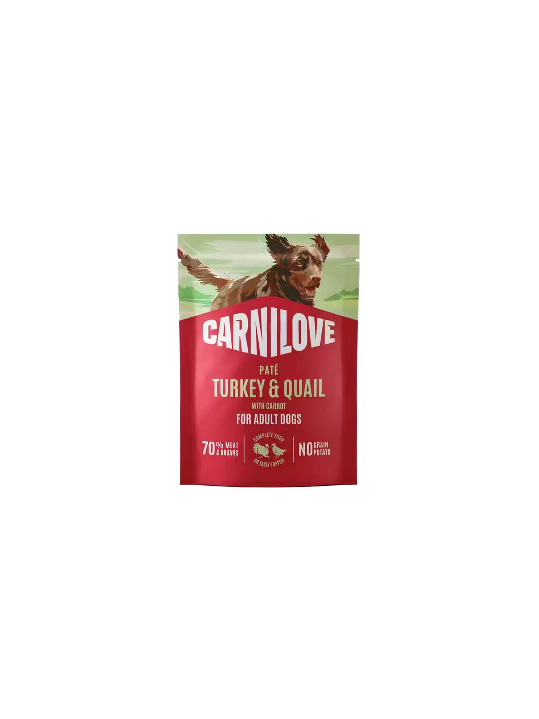 Carnilove Dog Turkey & Quail - indyk i przepiórka saszetka 300g