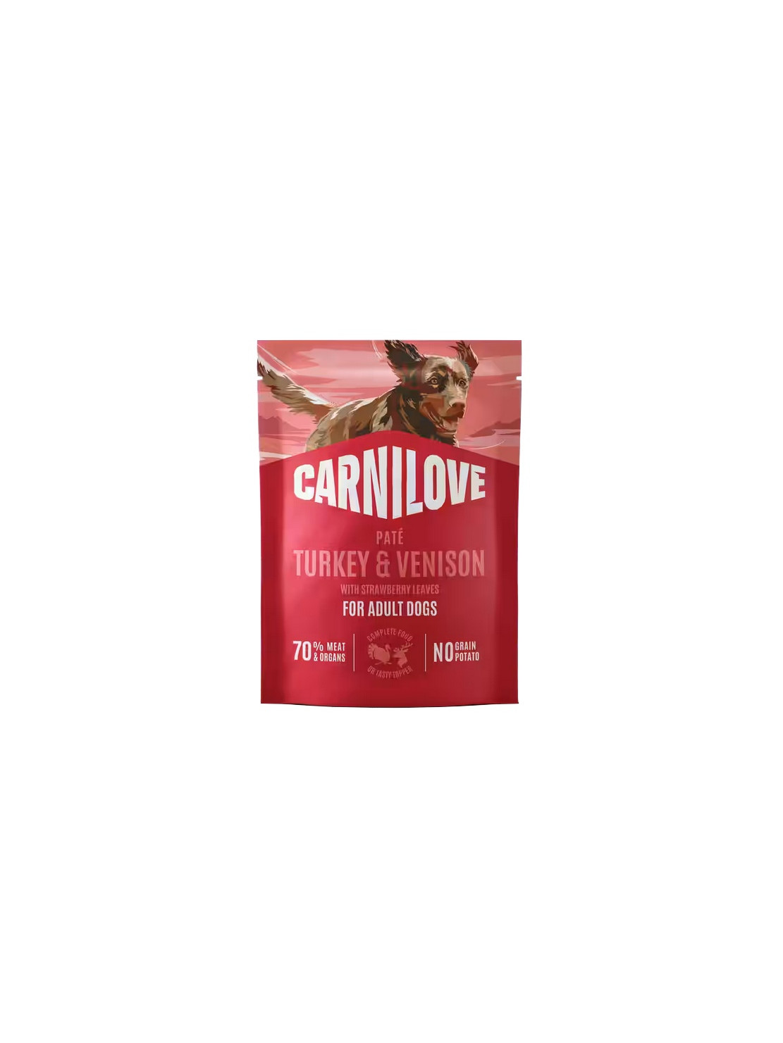Carnilove Dog Turkey & Venison - indyk i dziczyzna saszetka 300g