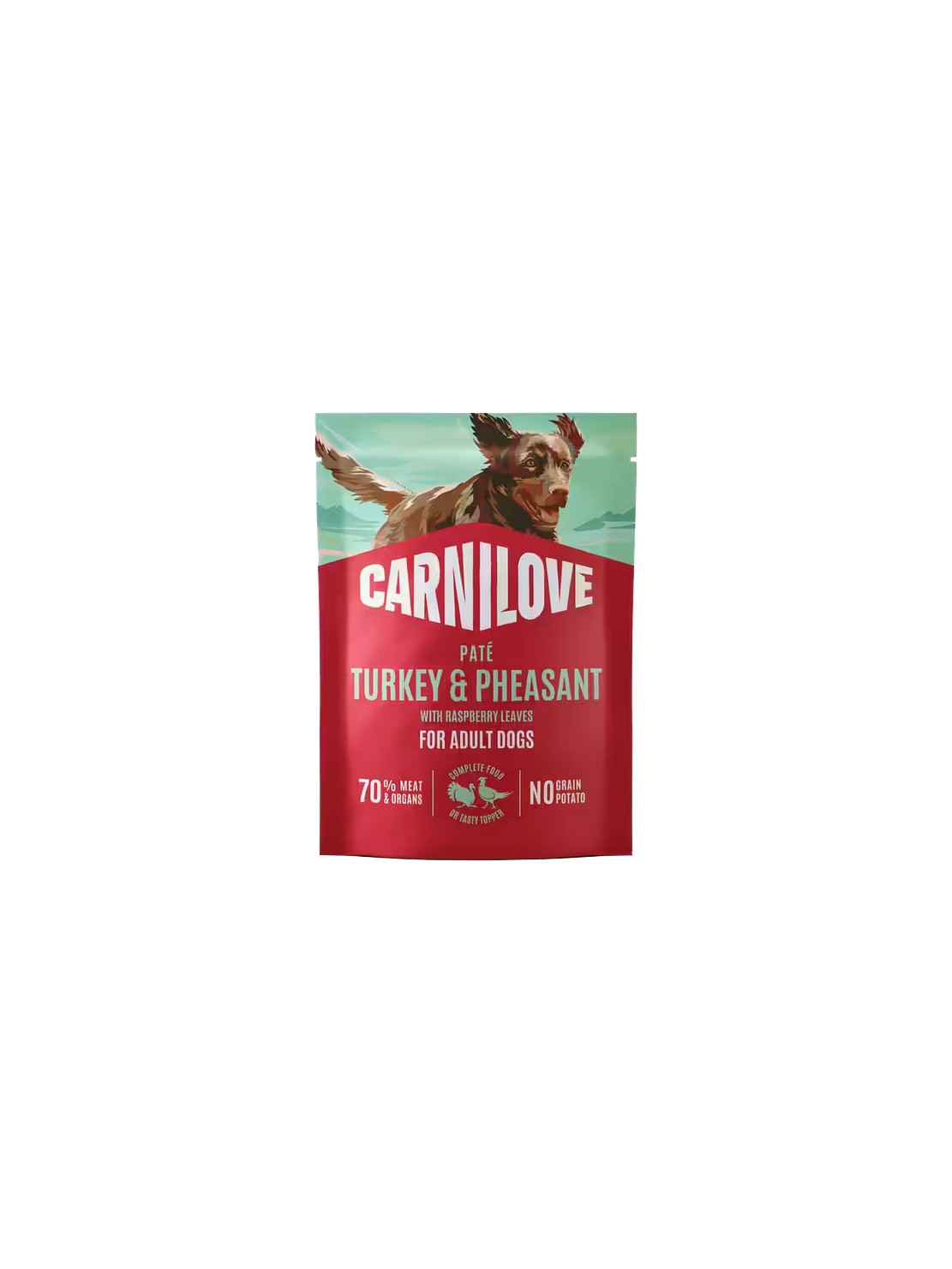 Carnilove Dog Turkey & Pheasant - indyk i bażant saszetka 300g