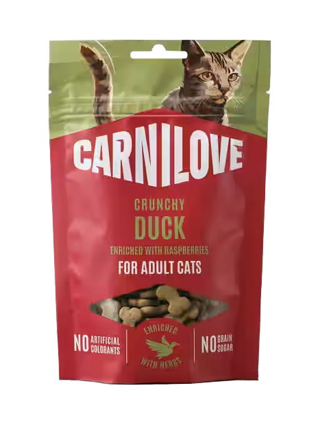 Carnilove Cat Crunchy Snack Duck 50g