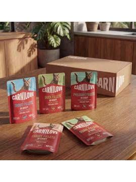 Carnilove Cat Turkey - indyk w sosie saszetka 85g
