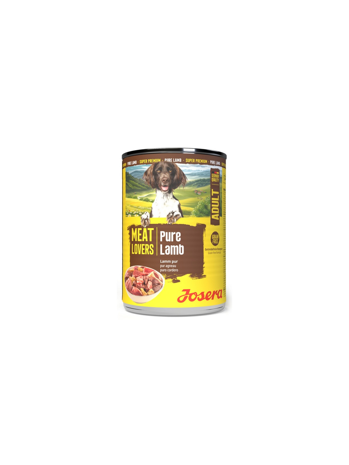 Josera Pies Meat Lovers Pure Jagnięcina puszka 400g