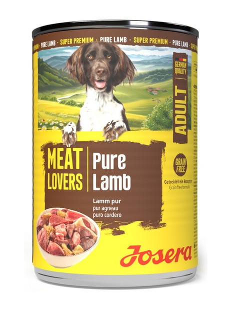 Josera Pies Meat Lovers Pure Jagnięcina puszka 400g