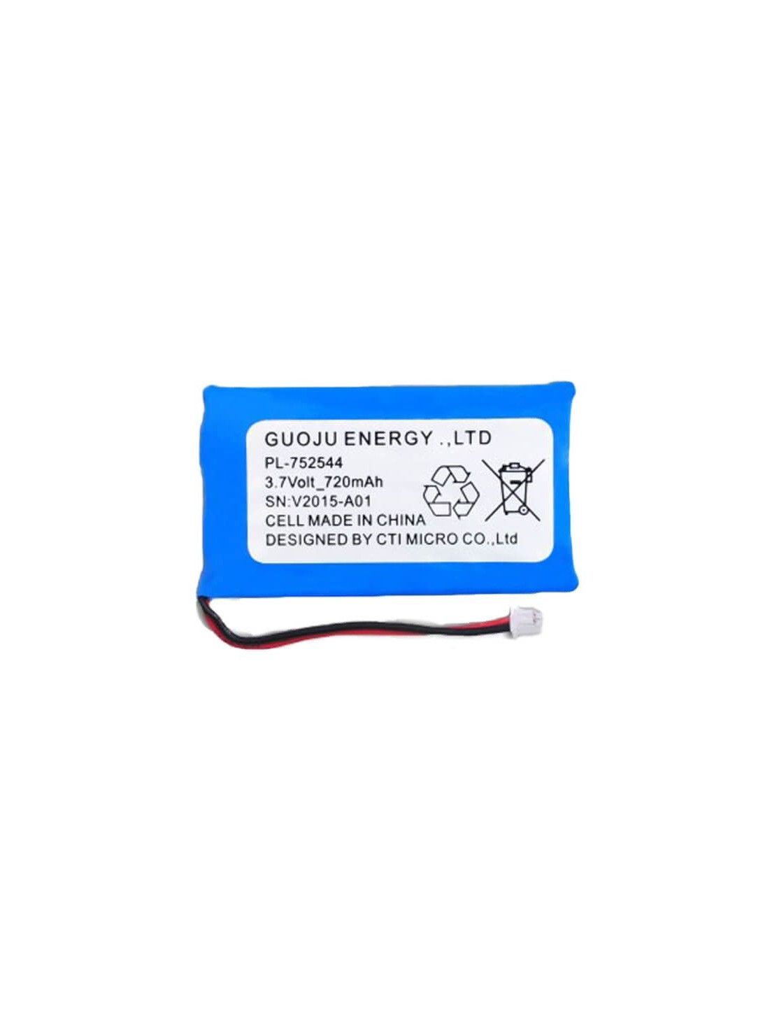 E-COLLAR Bateria LiPo 3.7V 720mah