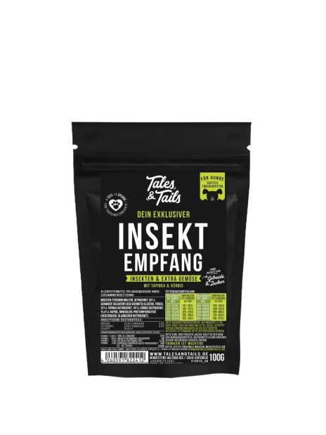 Tales & Tails Półwilgotna karma monobiałkowa „Owady” 100 g