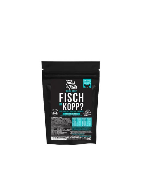 Tales & Tails Półwilgotna karma monobiałkowa „Ryba Soft” 100 g