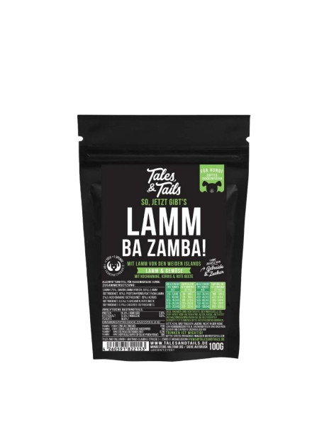 Tales & Tails Półwilgotna karma monobiałkowa „Jagnięcina Soft” 100 g